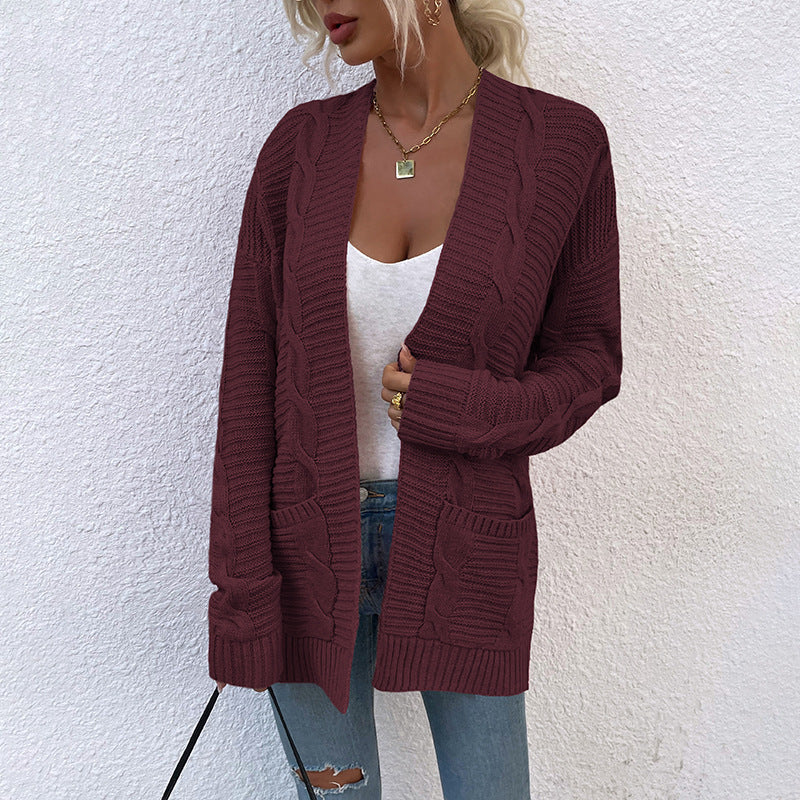 Solid Cardigan